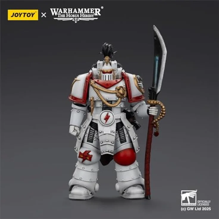 JOYTOY Warhammer The Horus Heresy Actionfigur White Scars Legion Praetor, 12 cm mit Zubehör – Bild 2