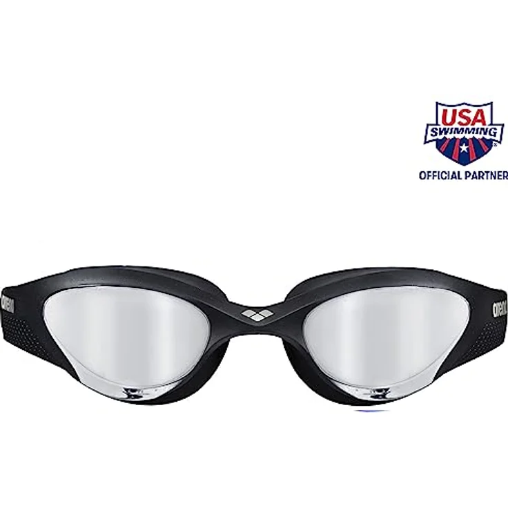 Arena Unisex – Erwachsene Schwimmbrille The One Mirror, Silver-Black-Black, TU – Bild 2