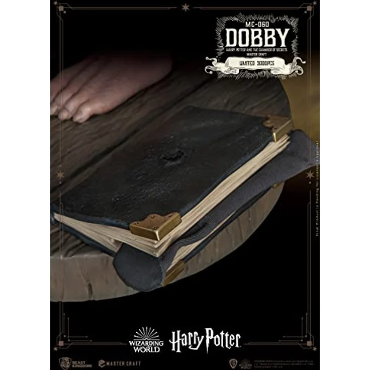 Beast Kingdom Toys Harry Potter Master Craft Dobby Statue, 39 cm, Golden, limitiert auf 3000 Stück – Bild 7