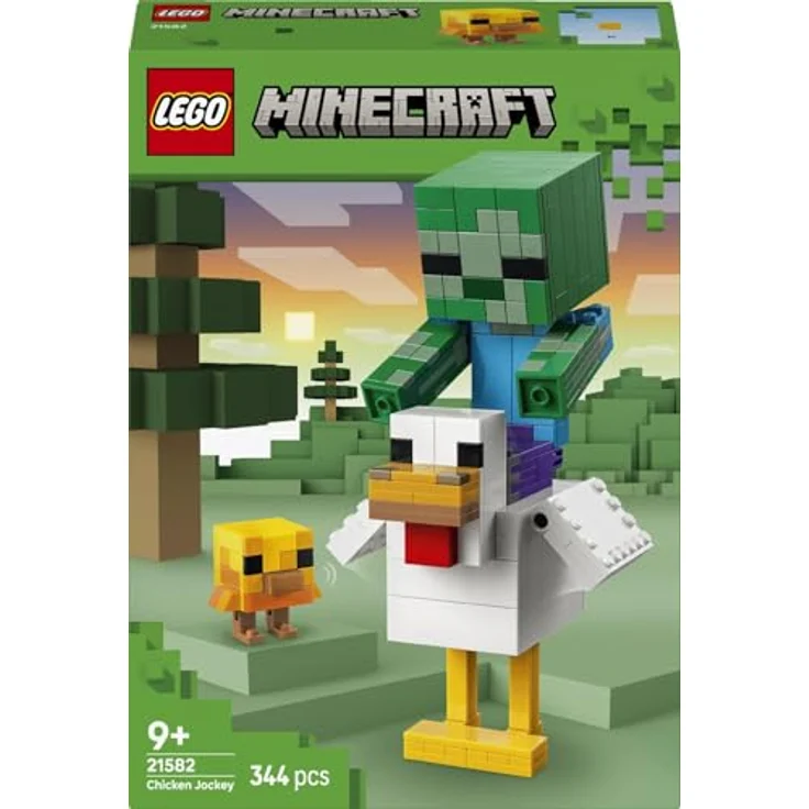 LEGO Minecraft 21582 Hühnerreiter, Bauset mit 344 Teilen, bewegliches Huhn, Baby-Zombie und Baby-Huhn, für Kinder ab 9 Jahren – Bild 8