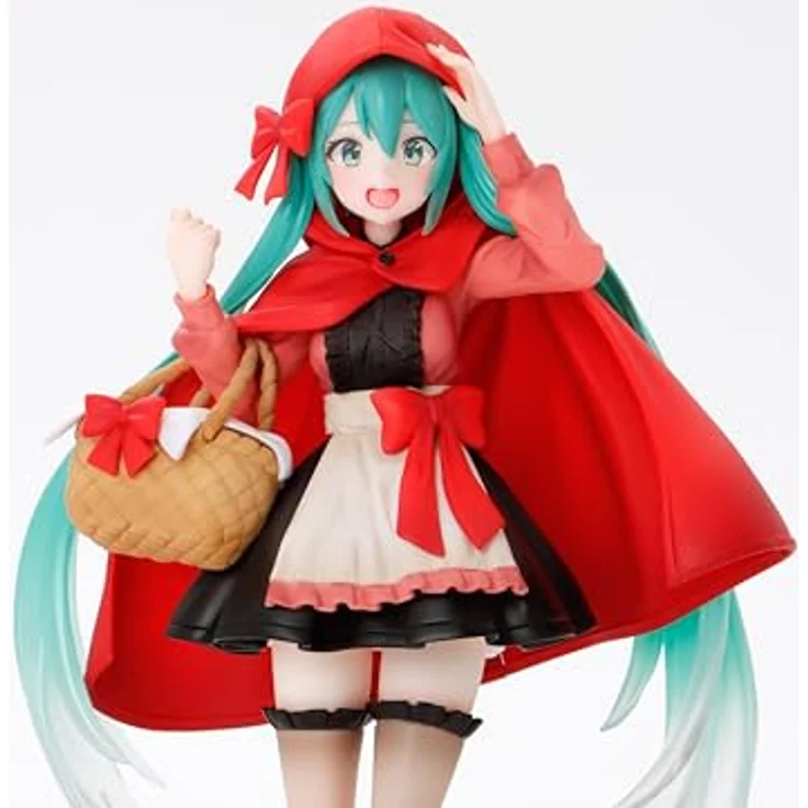 Taito Hatsune Miku - Little Red Riding Hood - PVC Statue, 18 cm, Sammelfigur – Bild 5