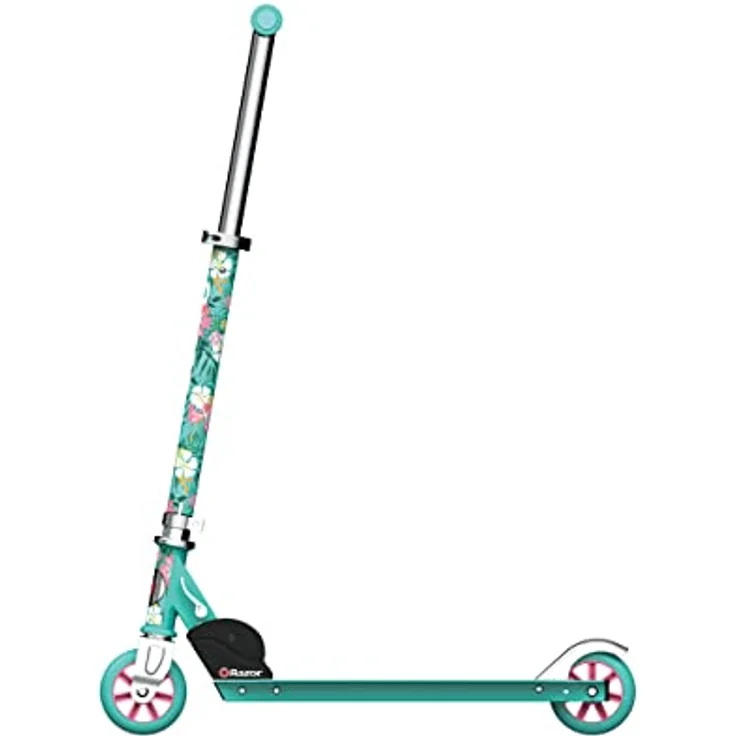 Razor A Kick Scooter Teal Paradise Sonderedition, Tretroller für Kinder ab 5 Jahren – Bild 4
