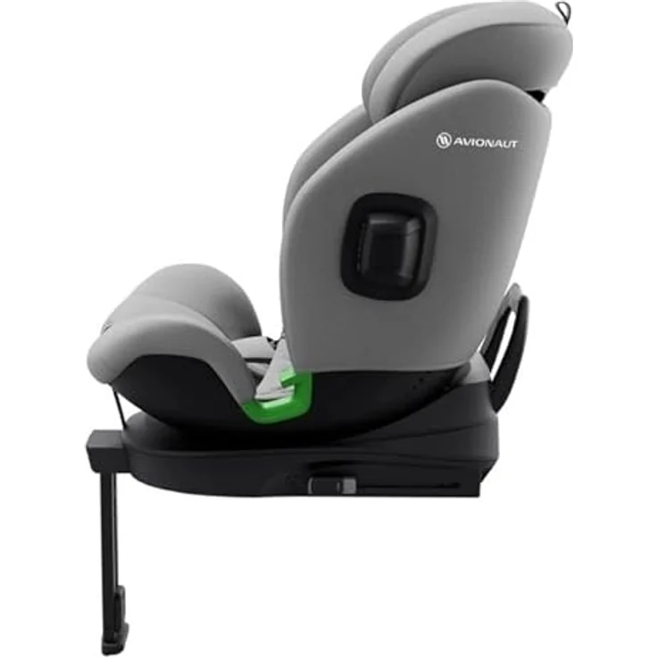 Avionaut Stardust Reboard Kindersitz, drehbar und anpassbar von 40-150 cm, grau – Bild 4
