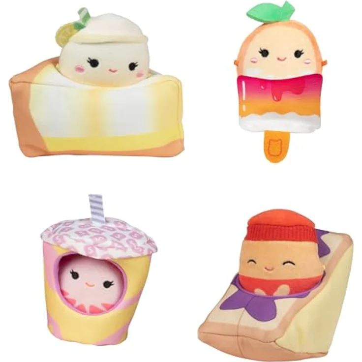 Squishmallows MICROMALLOWS Überraschung Delux Serie 1, plüschiges Kuscheltier, 6 cm – Bild 1