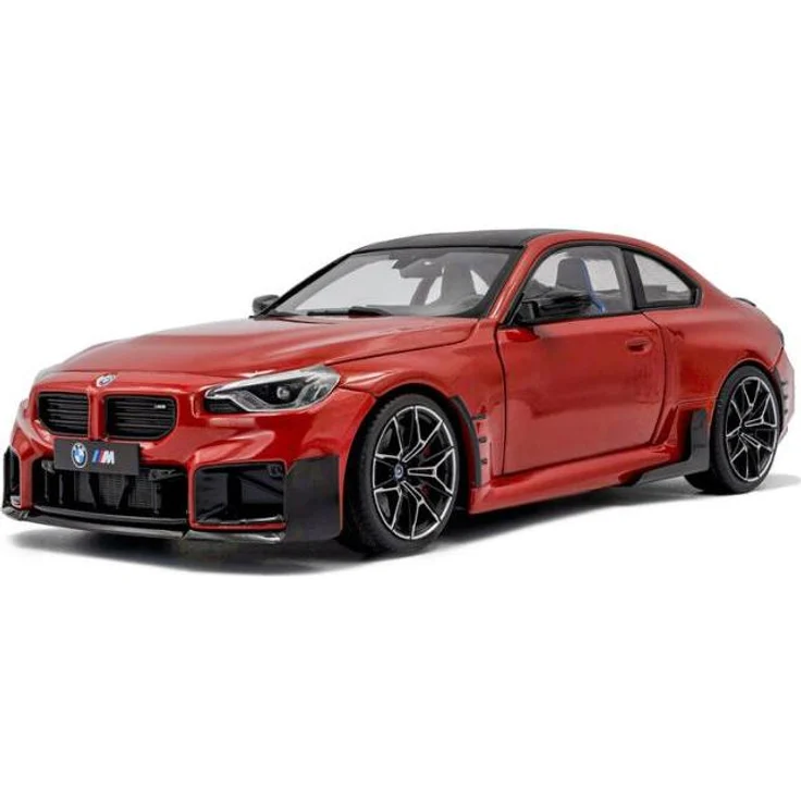 Solido 1:18 BMW M2 (G87) Toronto, detailgetreues Spielzeugauto in rot mit robustem Design, 47,3 cm Länge