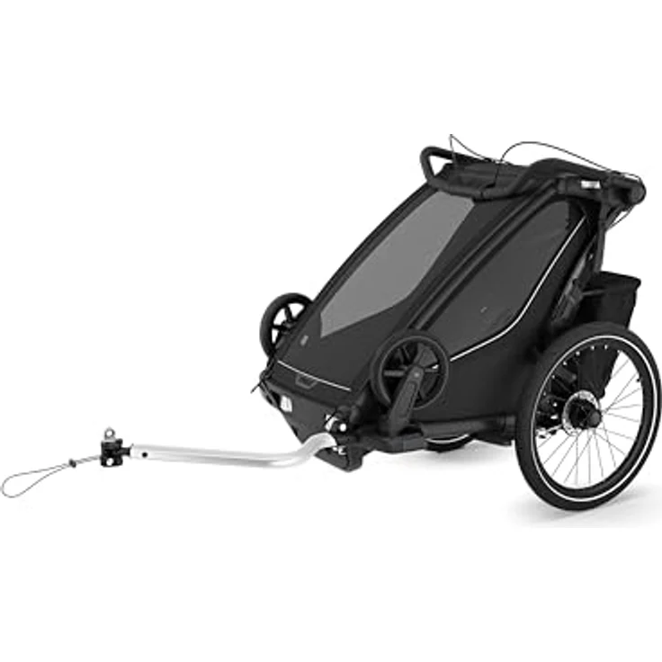 Thule Chariot Sport 2, Veloanhänger mit schneller Einhand-Umwandlung in Kinderwagen und sicherer Ein-Klick-Befestigung – Bild 5