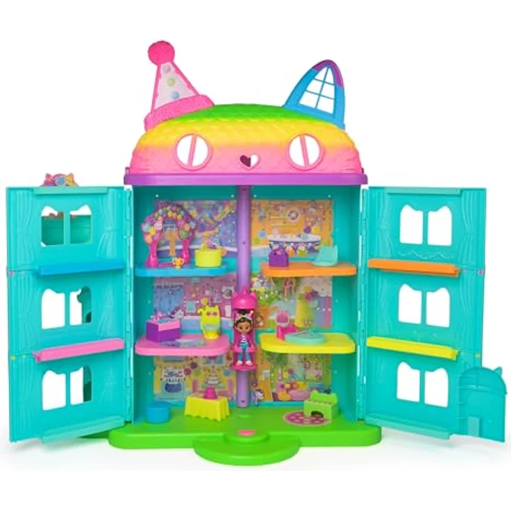 Spin Master Spielwelt Gabby's Dollhouse – Gabby's Purrfect Puppenhaus (Celebration) – Bild 4