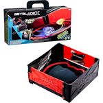 Hasbro Beyblade X Clash and Carry Beystadium-Arena, tragbare Kampf-Arena mit X-Celerator Beschleunigungssystem, 1-tlg