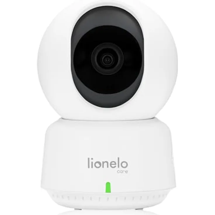 Lionelo Babyline 9.1 Elektronisches Babyphone mit drehbarer 360° Full HD Kamera 5" Bildschirm 50 m / 300 m Reichweite Zwei-Wege-Kommunikation, 8 h Akku, VOX-Funktion Kopplung von bis zu 4 Kameras
