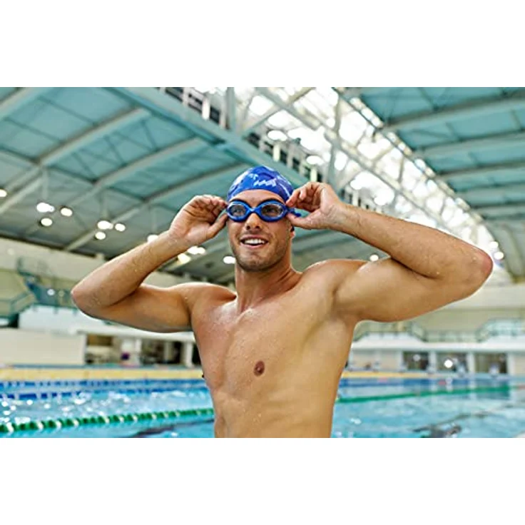 arena Spider Anti-Fog Schwimmbrille Unisex für Erwachsene, Schwimmbrille mit UV-Schutz, Selbstjustierender Nasensteg, Hypoallergene Silikon Dichtungen – Bild 3