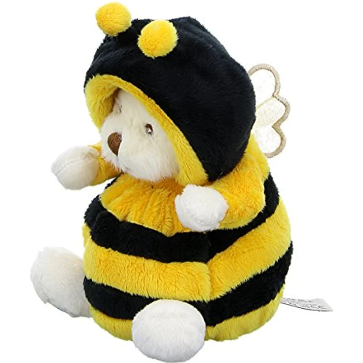 Bukowski Ziggy-Maja Dark yellow Kuscheltier, 15 cm, handwaschbar, Barbara Bukowski Design of Sweden – Bild 2