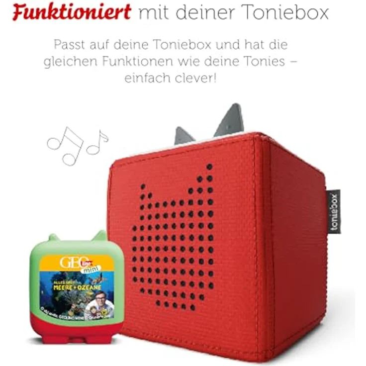 tonies Hörspielfigur Clever Tonie Geolino - Set - Natur, Meere, Sterne, Arktis & Antarktis, 4er Pack – Bild 6
