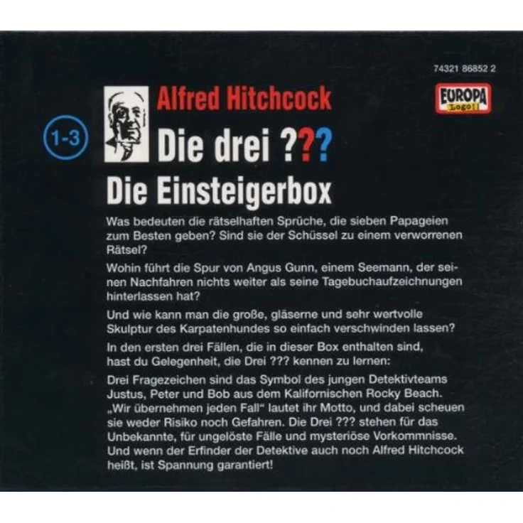 OTTO Hörspiel Die drei ??? Box 01. Folgen 1-3 (drei Fragezeichen) 3 CDs, empfohlen ab 8 Jahre – Bild 2