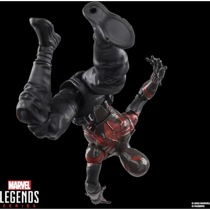 Hasbro Marvel Legends Spider-Man 2, Miles Morales Brooklyn 2099 Actionfigur, 15 cm, mit 6 Accessoires und beweglichen Gelenken – Bild 6