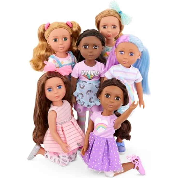 Glitter Girls Puppe Bluebell – Bewegliche 36cm Puppe mit Kleidung, Zubehör und langen Haaren zum frisieren - Spielzeug ab 3 Jahren (6 Teile) – Bild 11