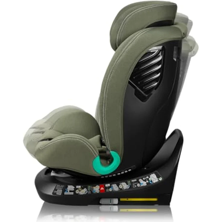 lionelo Autokindersitz BASTIAAN ONE i-SIZE, 4 in 1/i-Size/Dri-Seat/360 Grad/0-36kg, ab Geburt - 12 Jahre, 0-36kg, (Set) – Bild 4