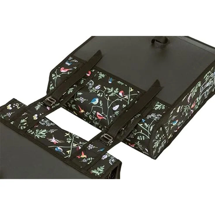 Basil Double Bicycle Bag Wanderlust Charcoal - 35 Liter, 36 cm x 14 cm x 41 cm – Bild 4