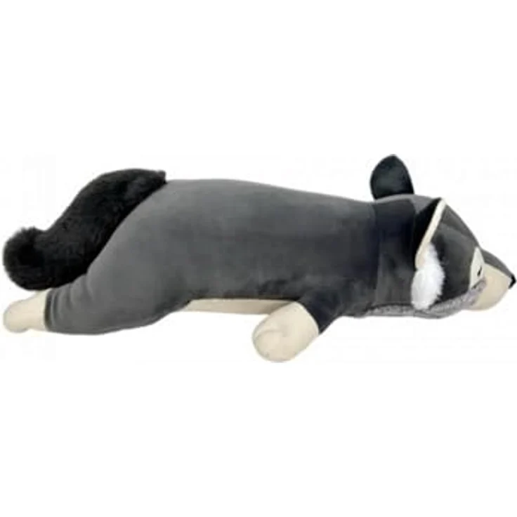 Carletto Deutschland NEMU NEMU Loulou Wolf, 53 cm, extra weicher Nicki-Plüsch, beruhigendes Kuscheltier – Bild 2