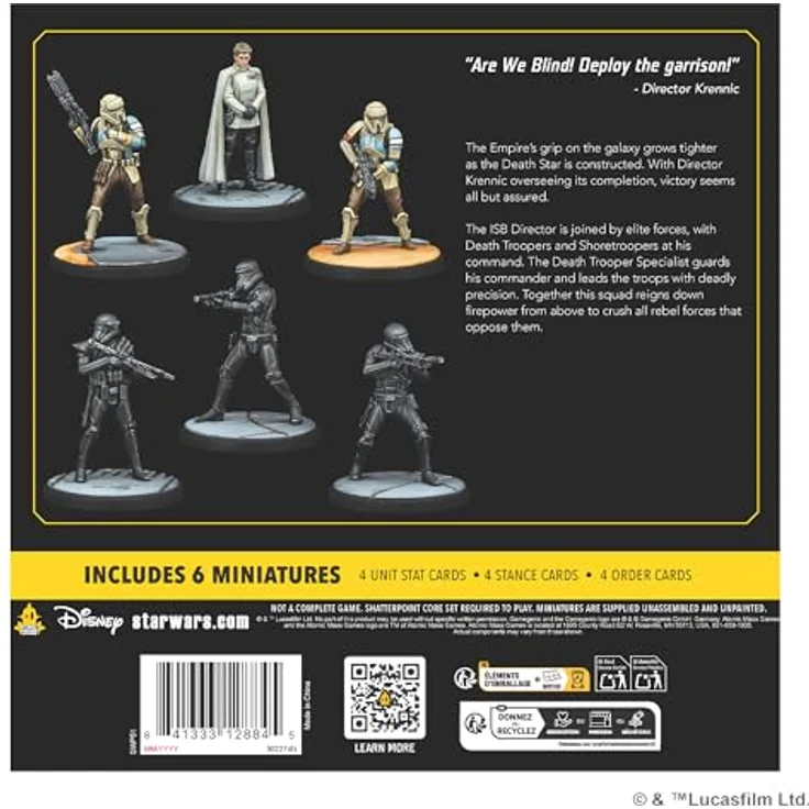 ATOMIC MASS GAMES Star Wars: Shatterpoint – Deploy The Garrison, Squad-Erweiterung für 2 Spieler, ab 14 Jahren, Deutsch, Mehrsprachig, 90-120 Minuten Spielzeit – Bild 2