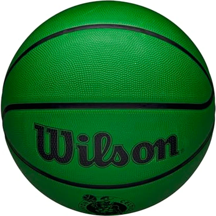 Wilson NBA Team Tribute Solid Basketball, Boston Celtics, langlebige dreischichtige Konstruktion mit integriertem Design – Bild 5