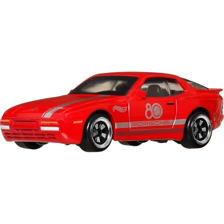 Mattel JGK09, 8er-Pack 1:64 Massstab Zinkdruckguss-Spielzeugautos im Jubiläumsdesign, nostalgische Modelle aus den 80ern und 90ern – Bild 2