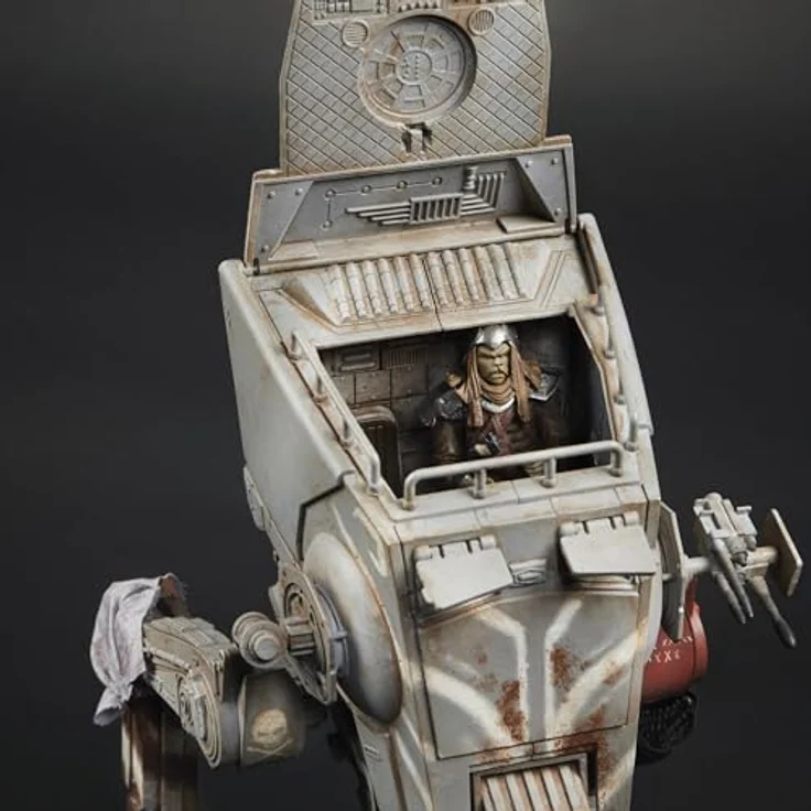 Hasbro Star Wars The Mandalorian Vintage Collection AT-ST Raider Fahrzeug mit Klatooinian Figur, 9,5 cm – Bild 5
