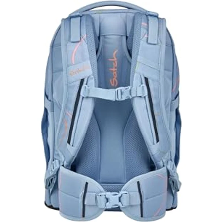 Satch Schulranzen pack, ergonomischer Rucksack, erweiterbar, für Körpergrößen 1,40-1,80 m, Recyclingmaterial – Bild 4