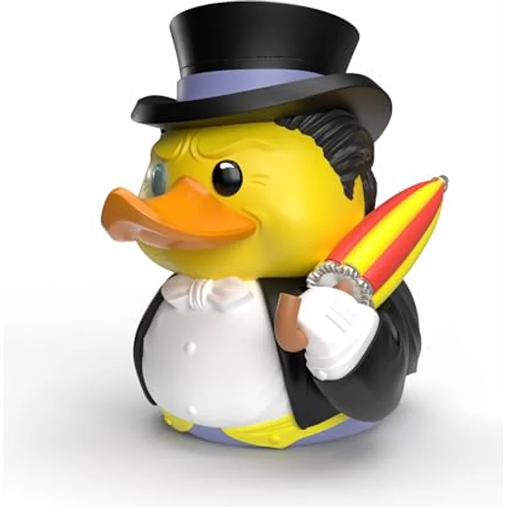 TUBBZ Erstausgabe: DC Comics - Penguin, Cosplaying-Gummiente Vinylfigur, 9 cm groß, stapelbare Badewannen-Vitrine – Bild 1