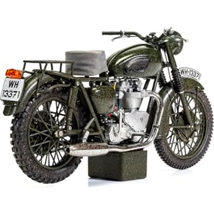 Corgi CC08501 The Great Escape – Triumph TR6 Trophy, verwittertes Modellfahrzeug als Hommage an den Filmklassiker – Bild 4