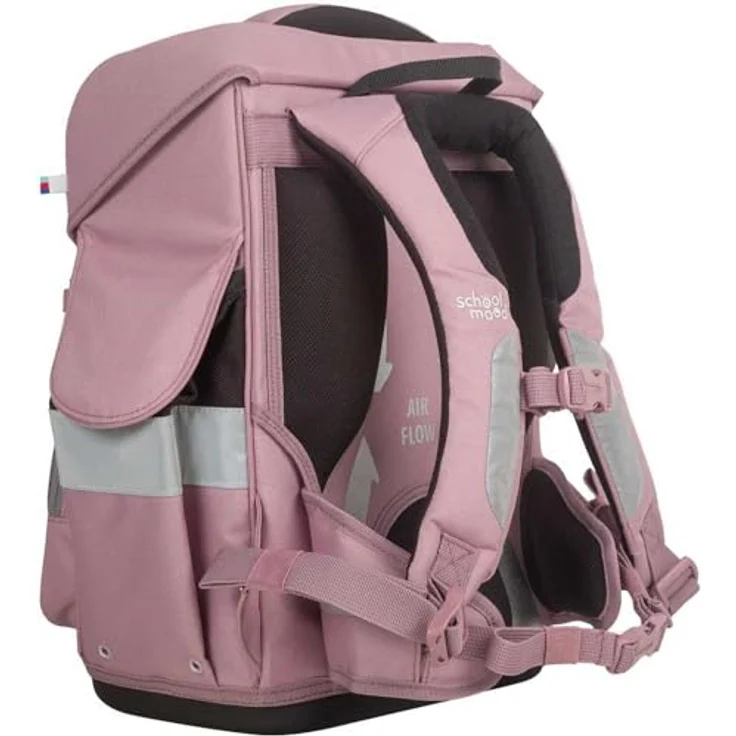 SCHOOL-MOOD® Timeless Schulrucksack, ergonomisch mit 23 Liter Volumen, Calamary (Ocean Collection) – Bild 5