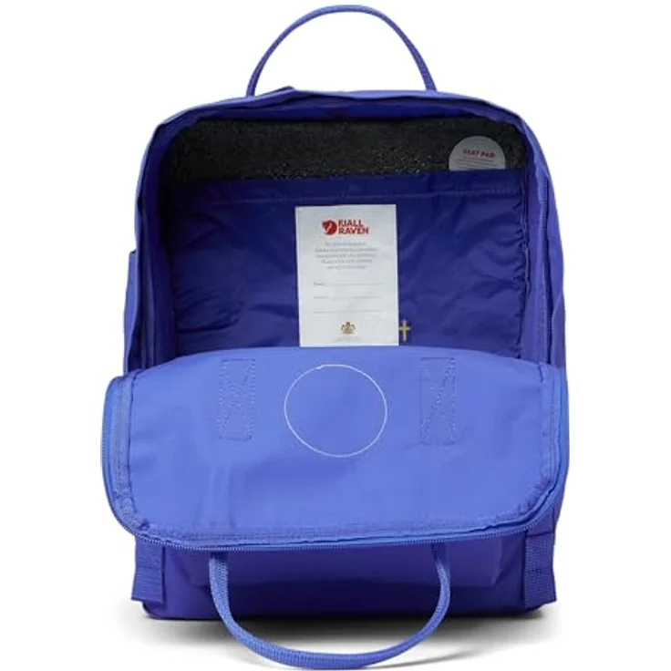 Fjällräven Kånken, Wanderrucksack mit 16 l Volumen, braun, inkl. integriertes Sitzkissen und reflektierendem Logo – Bild 3