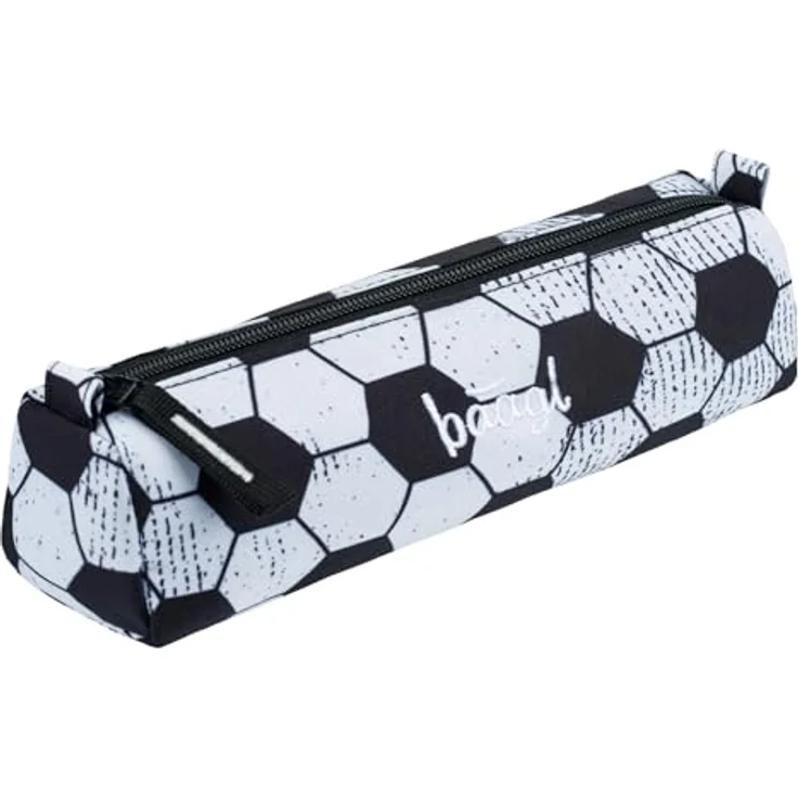 Baagl Platz Federmäppchen, geräumige Stiftetasche für Jungen und Mädchen, trendiges Design - Goal, 21 x 7 x 7 cm – Bild 1