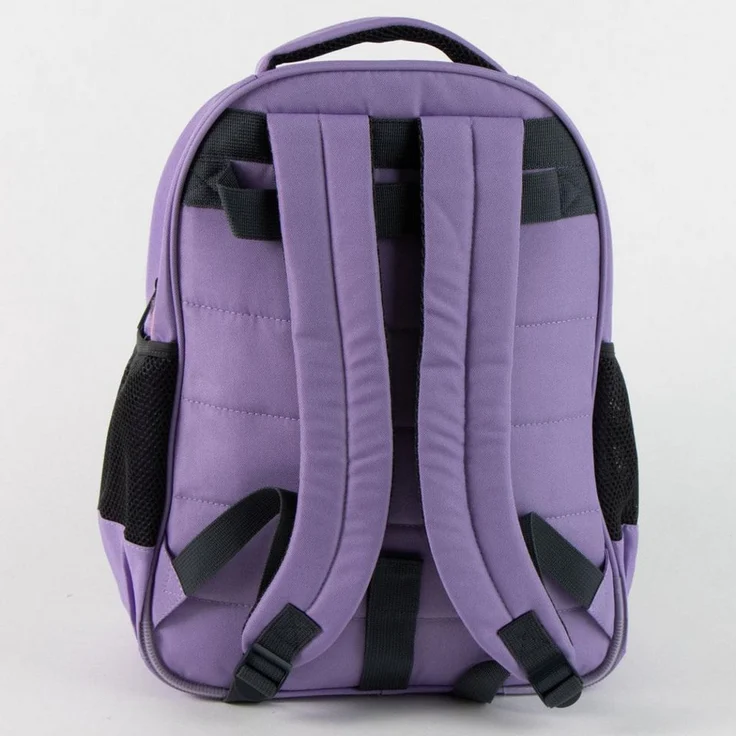 Hello Kitty Kuromi Schulrucksack, 42 cm, leichter Rucksack aus 100 % Polyester für Mädchen für Schule und Freizeit
