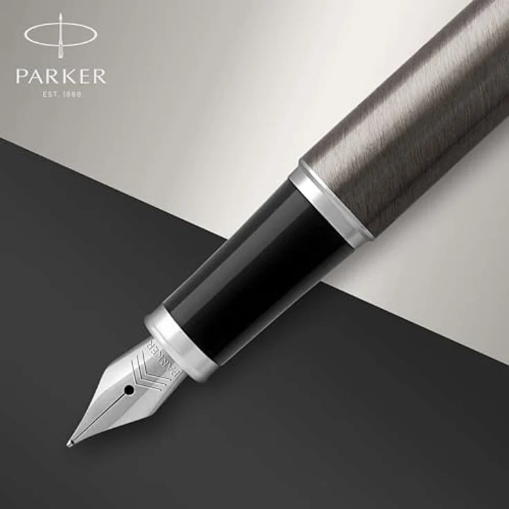 Parker Füllfederhalter IM M 0,7mm blau - Zeitlose Schönheit und strapazierfähige Edelstahlfeder – Bild 5