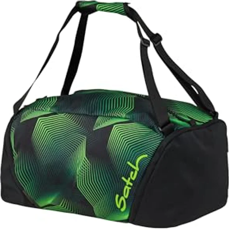 Satch Sporttasche 46 cm, Seismic Green, 100% Polyester, 46 x 23 x 22 cm – Bild 1