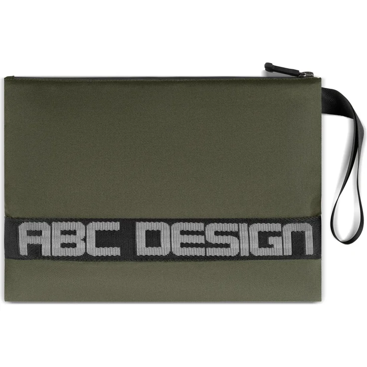 ABC Design Wickelorganizer Classic, kompakte Wickeltasche mit wasserabweisenden Stoffen, integrierter Wickelauflage und praktischem Aussenfach, schwarz