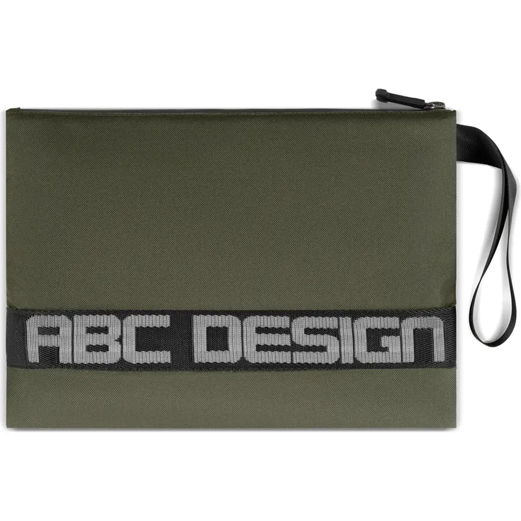 ABC Design Wickelorganizer Classic, kompakte Wickeltasche mit wasserabweisenden Stoffen, integrierter Wickelauflage und praktischem Aussenfach, schwarz