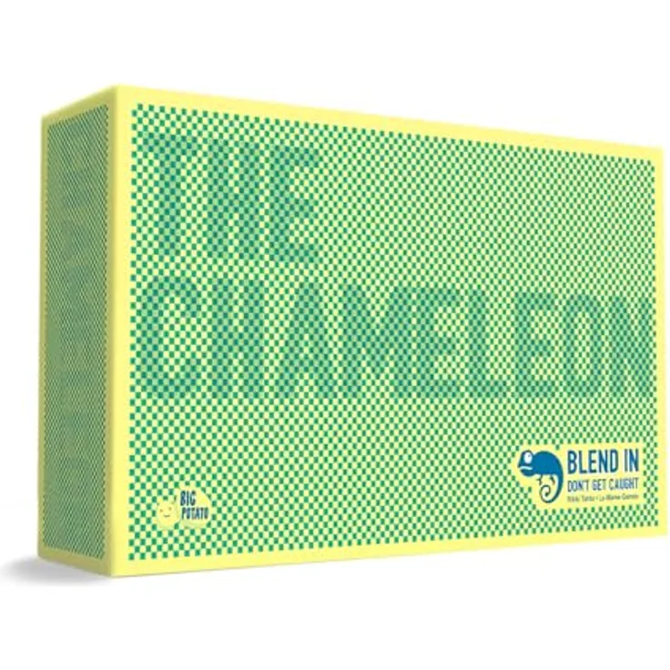 Big Potato The Chameleon: Find the Traitor | Preisgekröntes Brettspiel für 3-8 Spieler, einfache Regeln, kurze Spieldauer von 15 Minuten