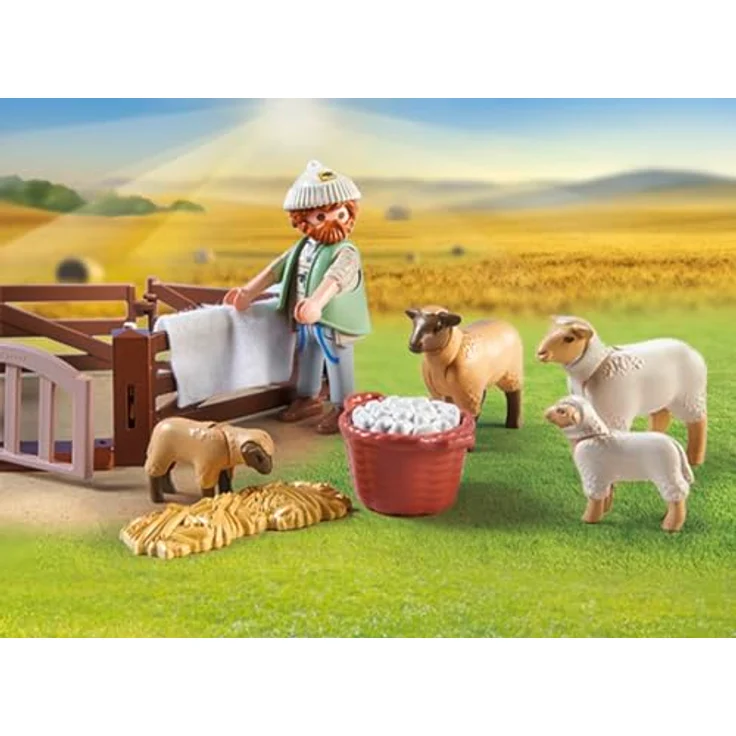 PLAYMOBIL® 71444 - Junger Schäfer mit Schafen, inkl. Hund - Playmobil Country – Bild 7