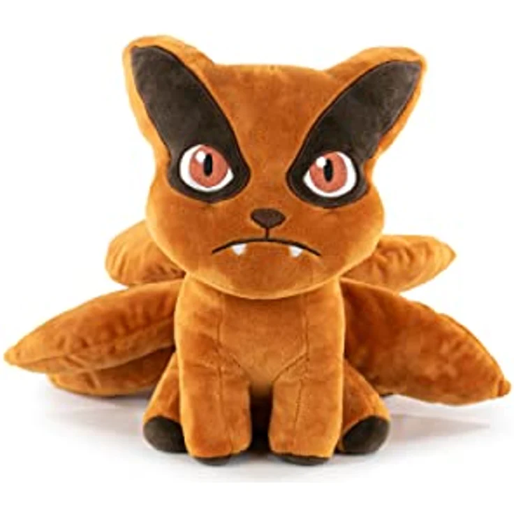 BARRADO Kuscheltier mit Naruto-Figuren 30zm - Naruto, Kakashi, Sasuke, Kurama, Naruto Six Path - Sammler-Edition - Super Soft Qualität (Kurama) – Bild 2