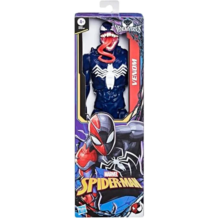 Marvel Spider-Man VenomVersus Titan Hero Serie, Venom Action-Figur 30 cm mit 5 beweglichen Punkten und exklusiver Verpackung – Bild 4