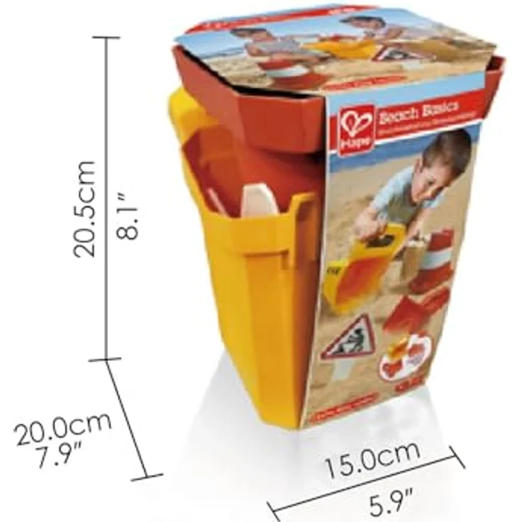 Hape Sandspielzeug-Set ''Baustelle'' – Bild 6