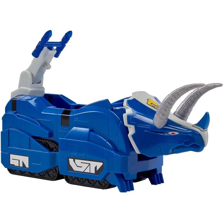 Playmates Power Rangers Combinable Dinozord Triceratops, 20 cm Actionfigur und Fahrzeug