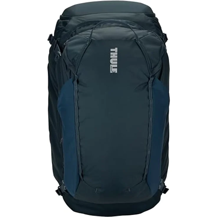 Thule Trekkingrucksack Landmark Travel 60L für Frauen, strapazierfähiger Rucksack aus 420D Dobby Polyester, anpassbare Passform – Bild 2