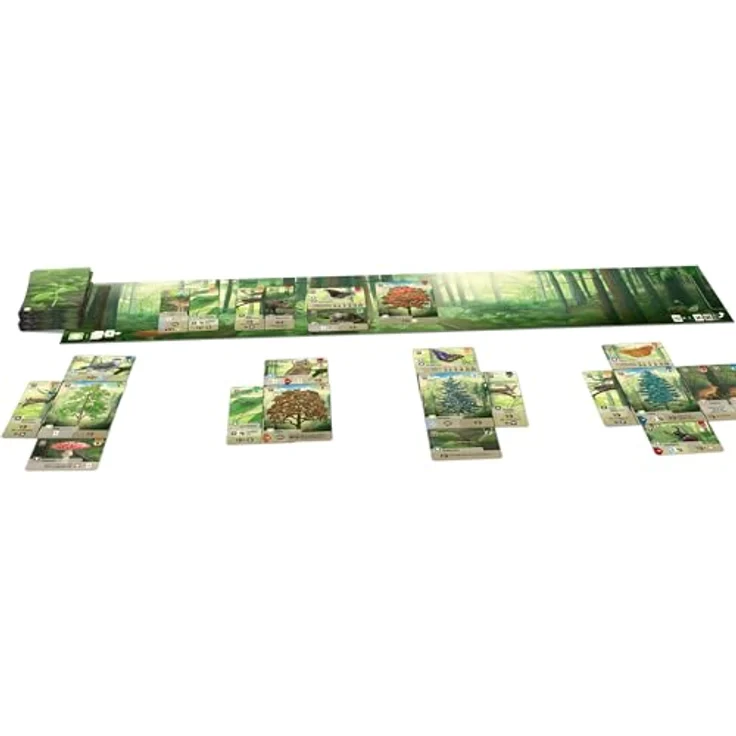 Lookout Spiele Waldmischen, strategisches Kartenspiel für 2-4 Spieler mit vielfältigem Waldbau und Tierattraktion – Bild 3
