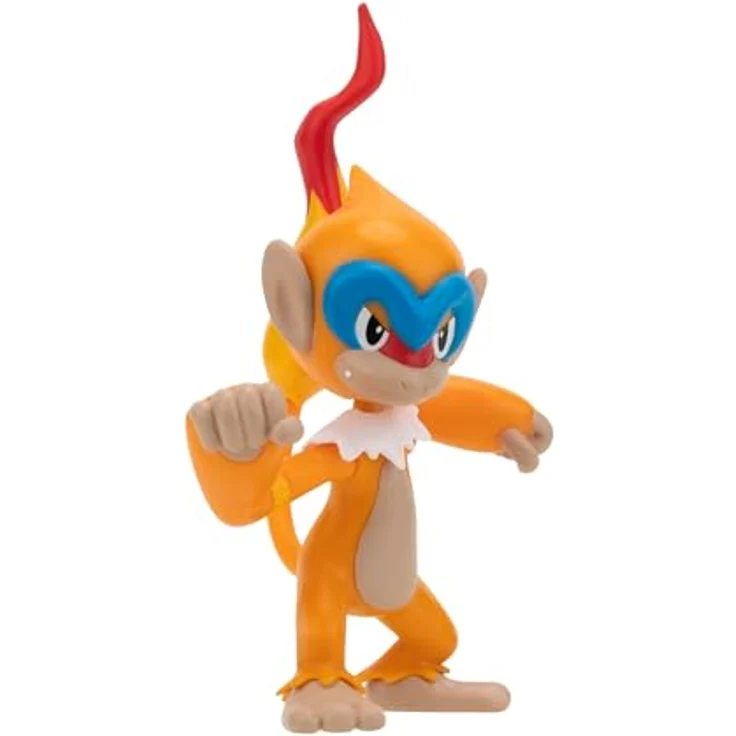 Pokémon PKW3010 - Battle Figure Pack - Panpyro, bewegliche Figur, 7,5 cm mit authentischen Details – Bild 2