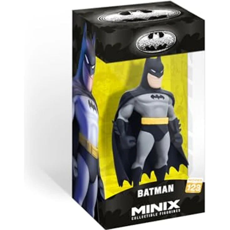 MINIX - Movie #123 - Batman - Sammelfigur 12 cm, offiziell lizenziert, PVC Figur, Ausstellungsbox – Bild 2