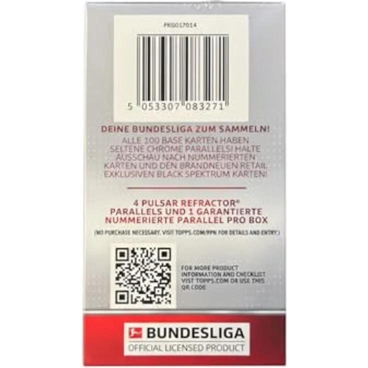 Topps 2026 Bundesliga Chrome Value Box, hochwertige Sammelkarten mit seltenen Parallels und Autogrammkarten – Bild 5
