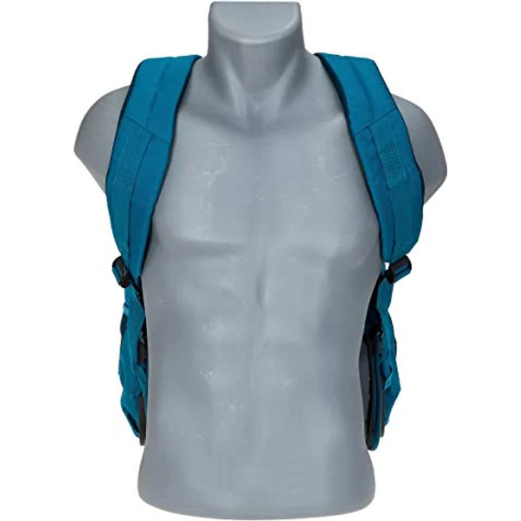 Elephant 3 Teile Set Trolley Hero Signature Schulranzen-Sets 12800 (Blue Flower (Blau/Rose)) - Rucksack mit 35 L Stauraum, Alu Ausziehgriff, Inliner Räder, Sporttasche und Mäppchen enthalten – Bild 3