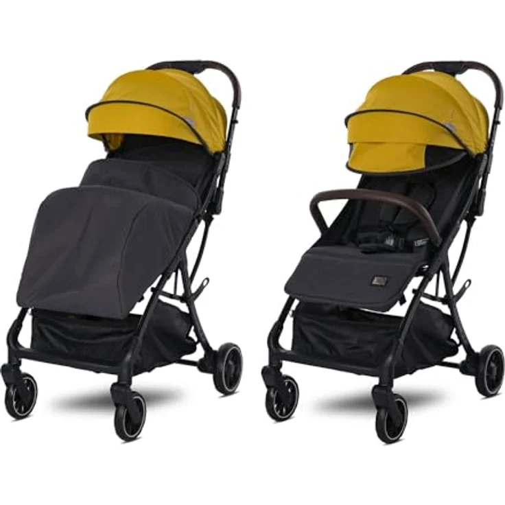 Lorelli Kinderwagen Minori (gelb) – Bild 3